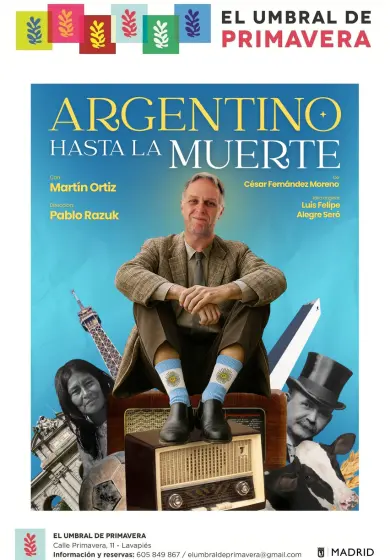 Cartel de Argentino hasta la muerte