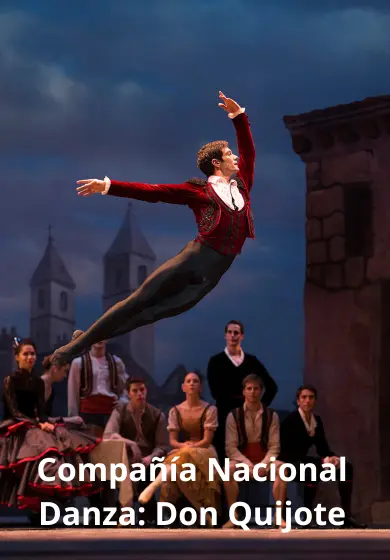 Cartel de Compañía Nacional Danza: Don Quijote