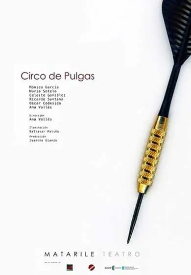 Cartel de Matarile Teatro: Circo de pulgas