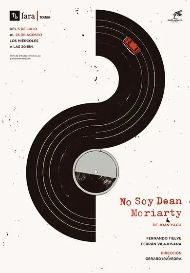 Cartel de No soy Dean Moriarty