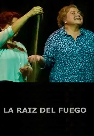Cartel de La raíz del fuego