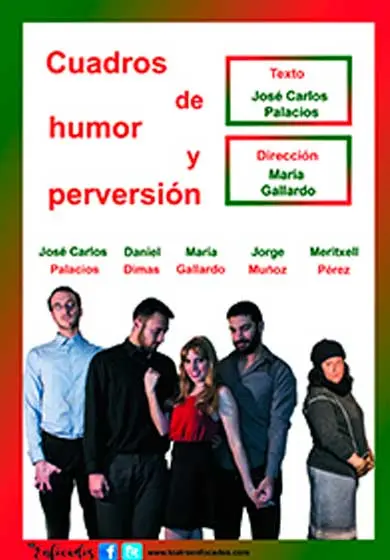 Cartel de Cuadros de humor y perversión