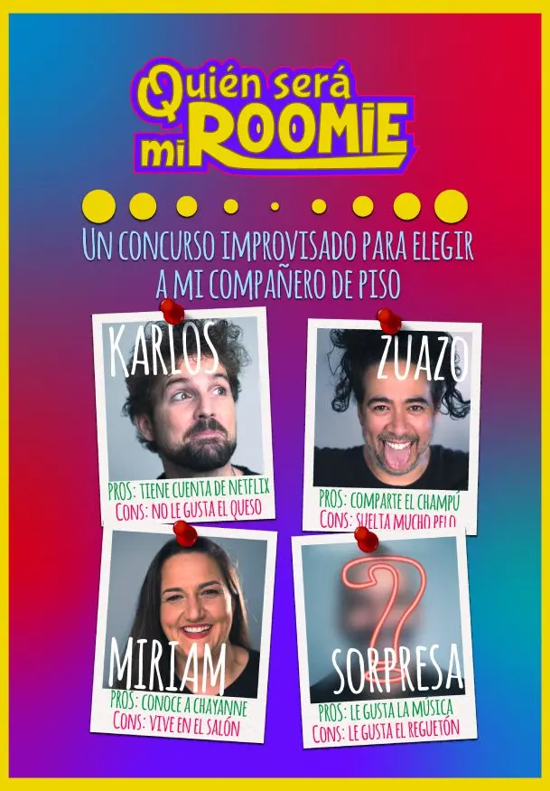 Cartel de ¿Quién será mi roomie?