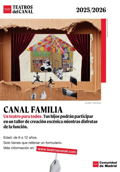 Cartel de CANAL FAMILIA: Taller ESCENARIOS (im)posibles