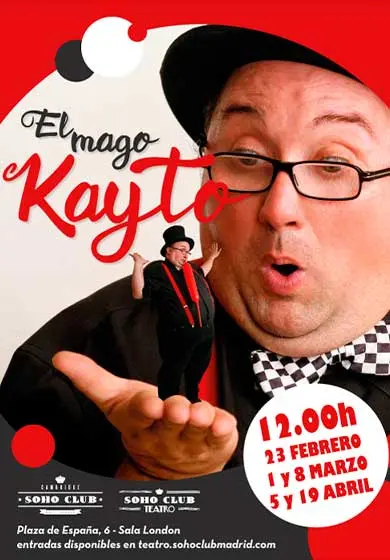Cartel de El Mago Kayto