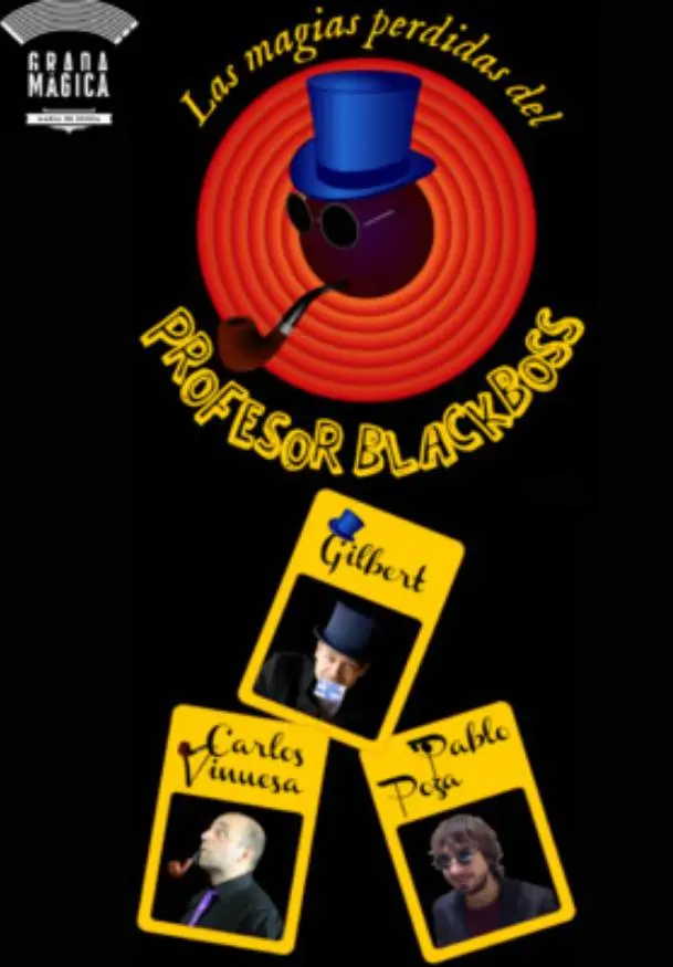 Cartel de Las magias perdidas del profesor Blackboss