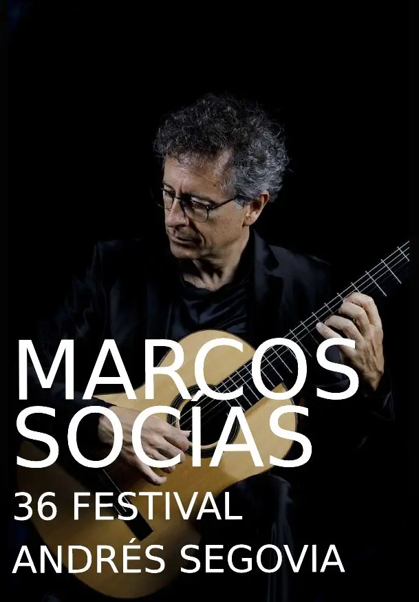 Cartel de Concierto Marcos Socías