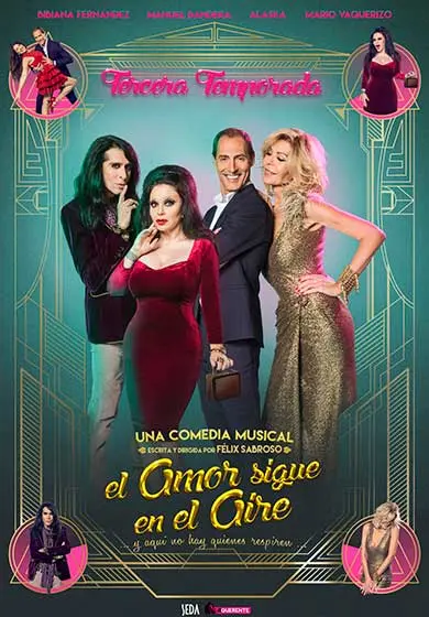Cartel de El amor sigue en el aire