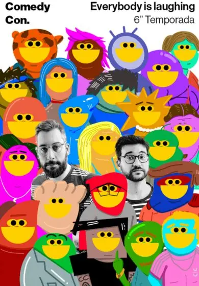 Cartel de Comedy Con - Late Night Friki
