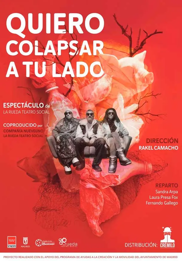 Cartel de Quiero colapsar a tu lado