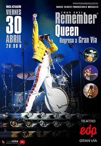 Cartel de Remember Queen