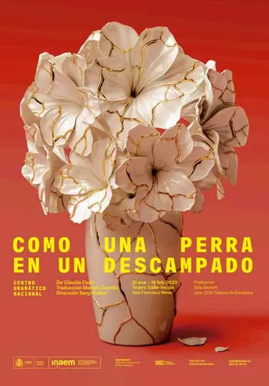 Cartel de Como una perra en un descampado