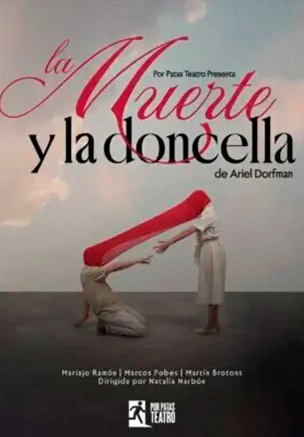 Cartel de La muerte y la doncella - Ariel Dorfman