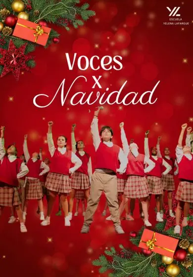 Cartel de Voces x Navidad