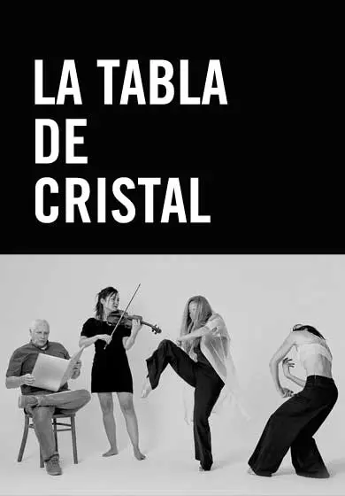 Cartel de La tabla de cristal