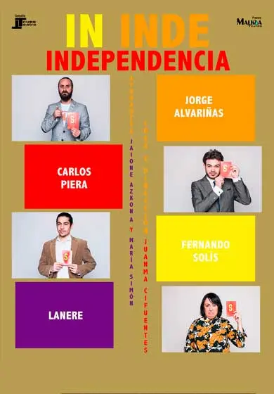 Cartel de In, inde, independencia