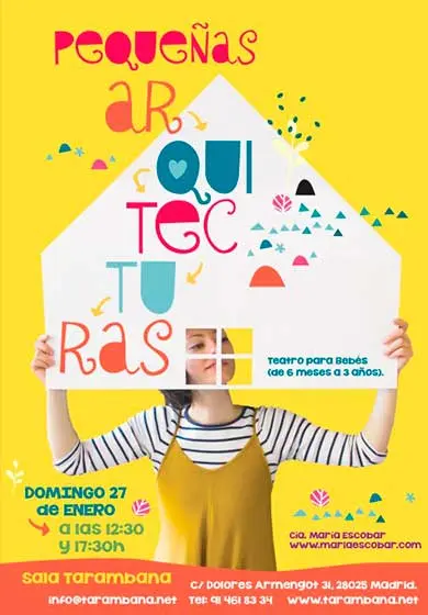 Cartel de Pequeñas arquitecturas