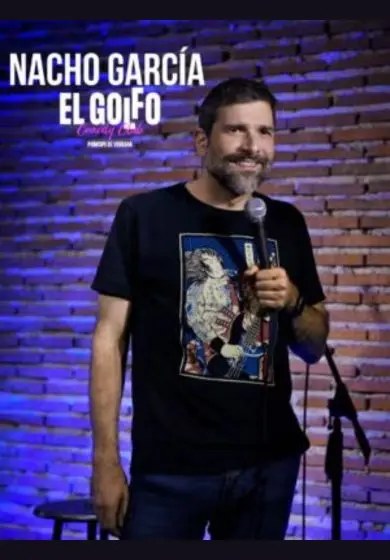 Cartel de Nacho García en El Golfo Comedy Club