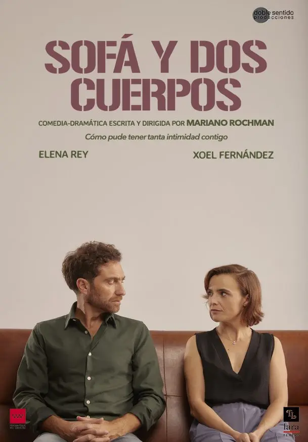 Cartel de Sofá y dos cuerpos