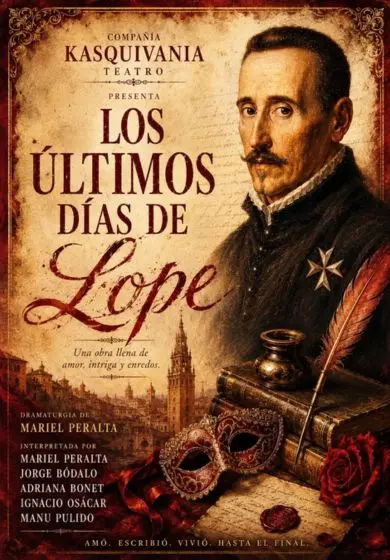 Cartel de Los últimos días de Lope