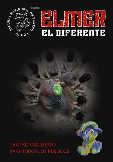 Cartel de Elmer, el diferente