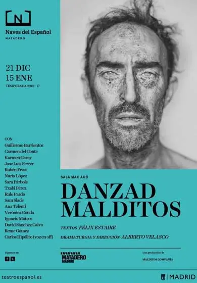 Cartel de Danzad Malditos