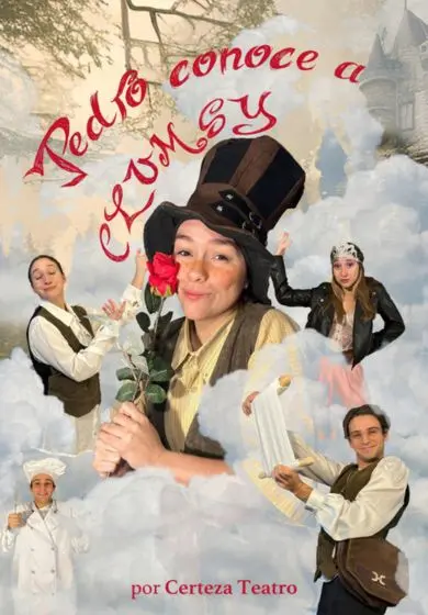 Cartel de Pedro conoce a Clumsy