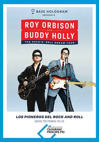 Cartel de Roy Orbison & Buddy Holly: The Rock 'n' Roll Dream Tour