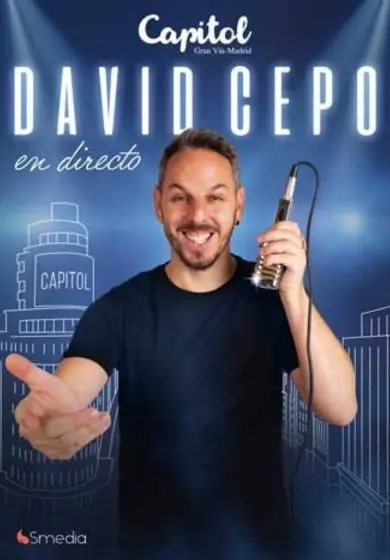 Cartel de David Cepo en directo