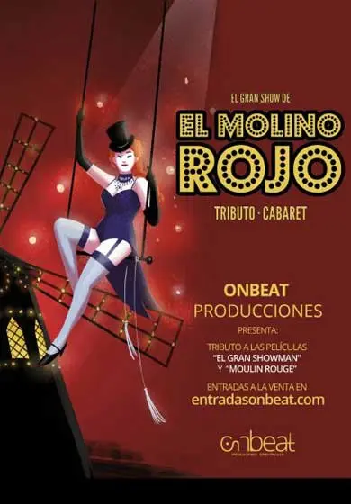 Cartel de El Molino Rojo