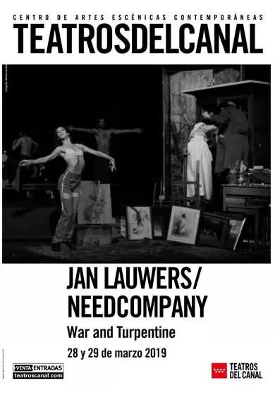 Cartel de Jan Lauwers y Needcompany: War and Turpentine
