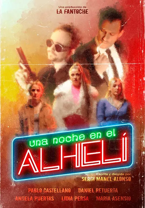 Cartel de Una noche en el Alhelí