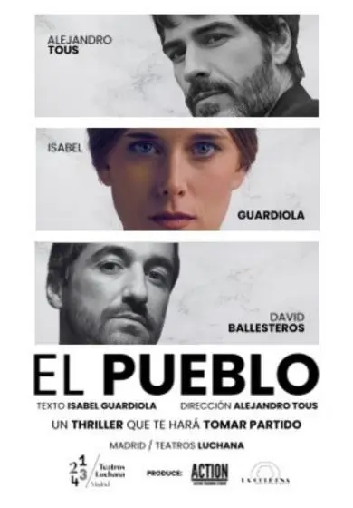 Cartel de El pueblo