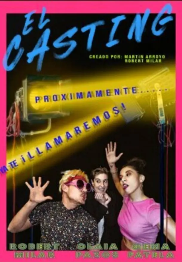 Cartel de Robert Milar y Martín Arroyo: El casting