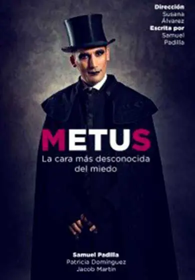 Cartel de METUS: La cara más desconocida del miedo