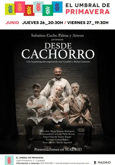 Cartel de Desde cachorro