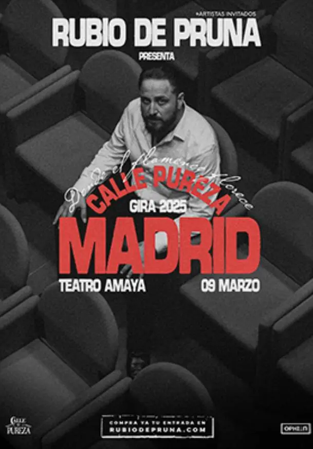 Cartel de Rubio de Pruna - Calle Pureza