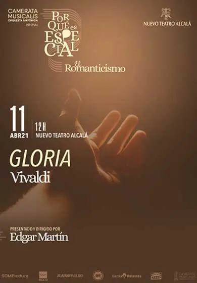Cartel de Camerata Musicalis: ¿Por qué es especial? Vivaldi - Gloria