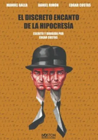 Cartel de Discreto encanto de hipocresía