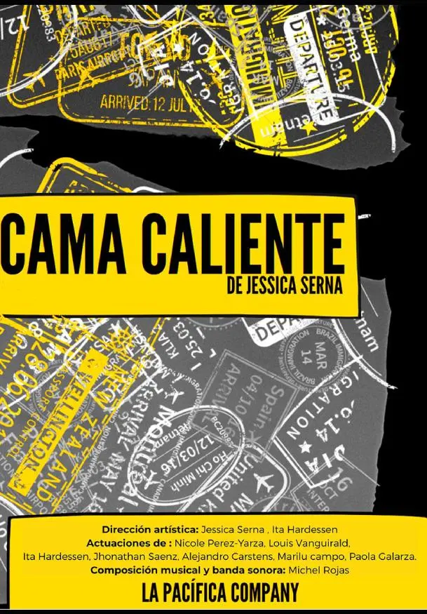 Cartel de Cama Caliente