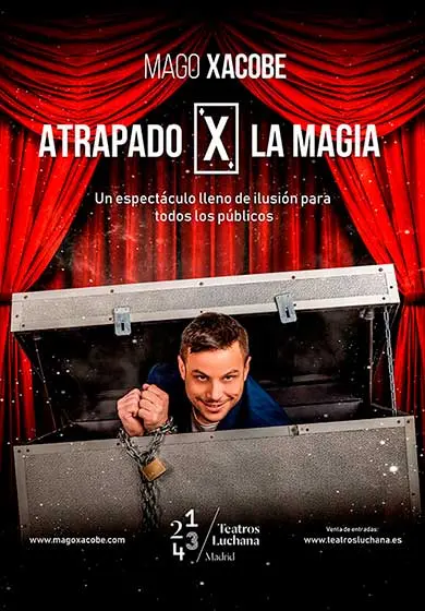 Cartel de Atrapado por la magia