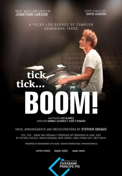 Cartel de Tick, Tick... BOOM!