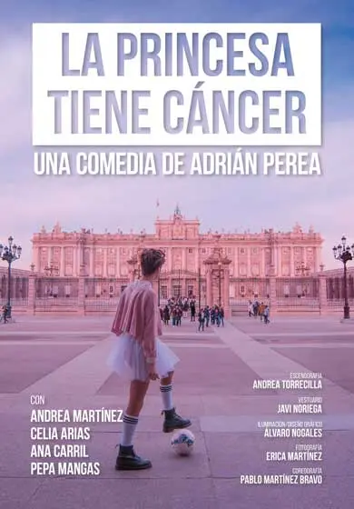 Cartel de La princesa tiene cáncer