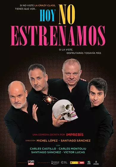 Cartel de Hoy no estrenamos