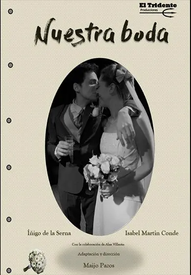 Cartel de Nuestra boda