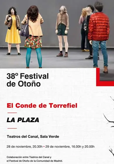 Cartel de El Conde de Torrefiel: La plaza