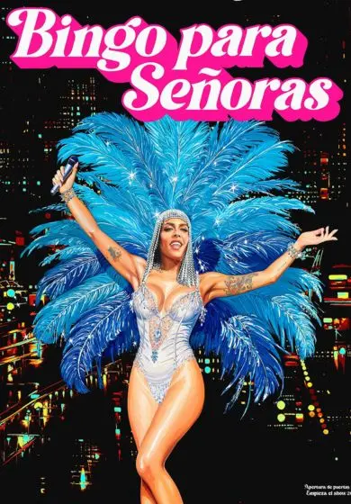 Cartel de Lorena Castell: Bingo para señoras