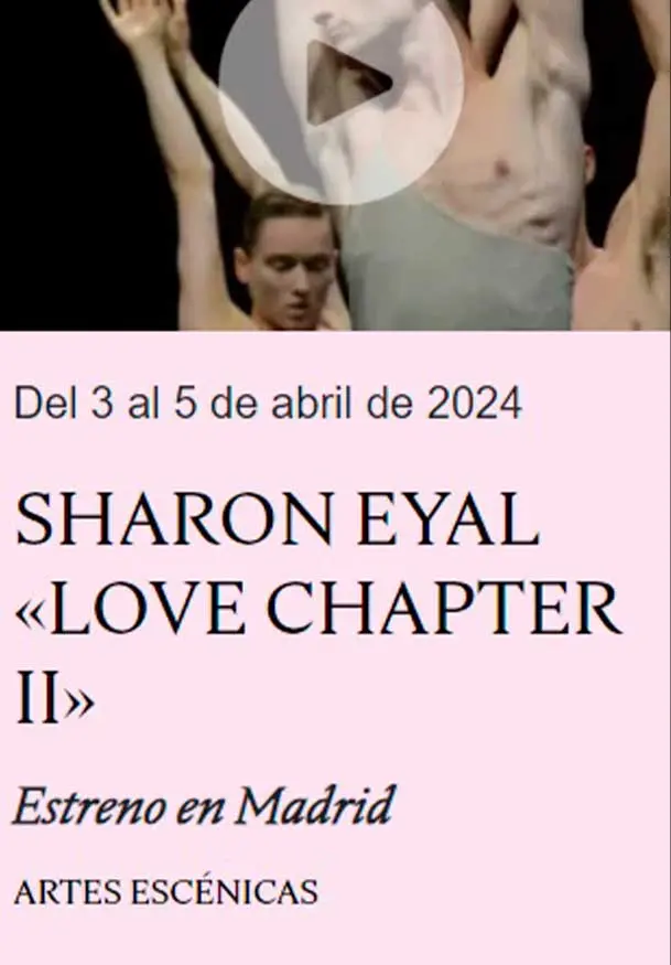 Cartel de L-E-V (Sharon Eyal & Gai Behar): Love Chapter 2