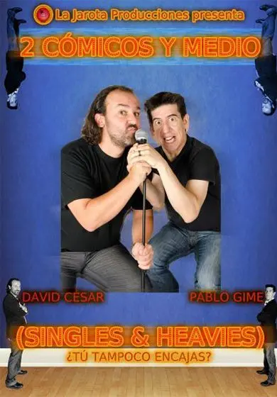 Cartel de 2 Cómicos y medio