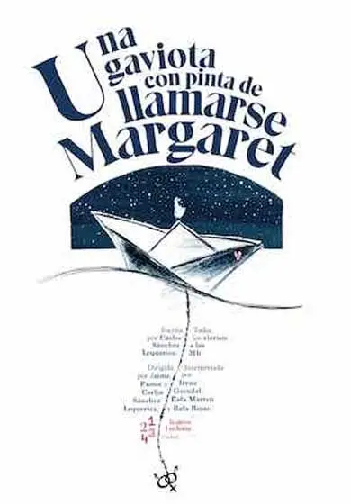 Cartel de Una gaviota con pinta de llamarse Margaret